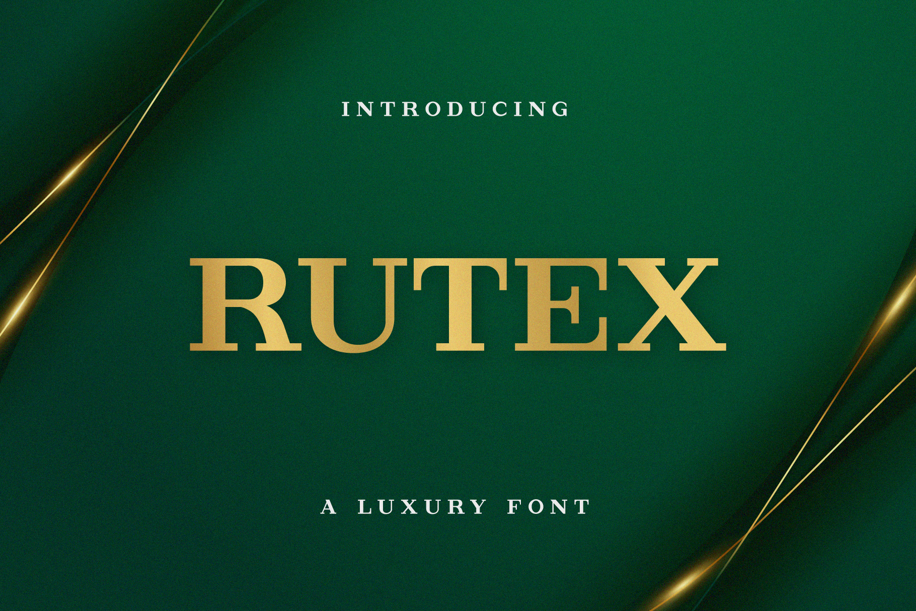 Rutex Pro Font