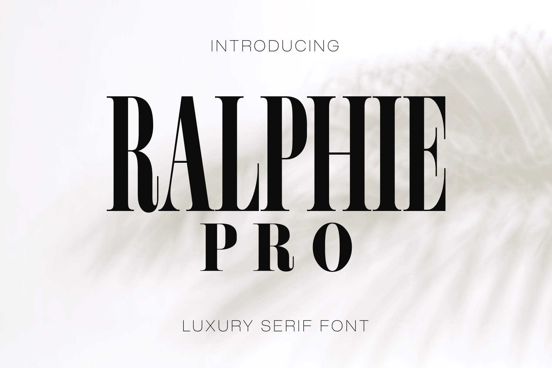 Ralphie Pro Font