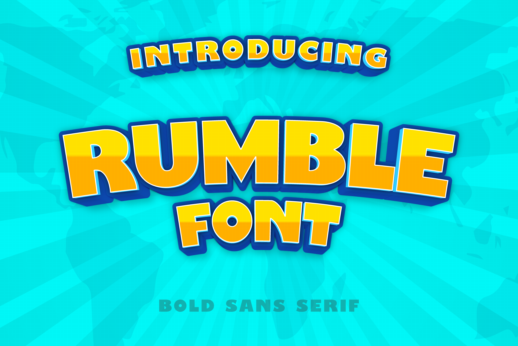 Rumble Pro Font